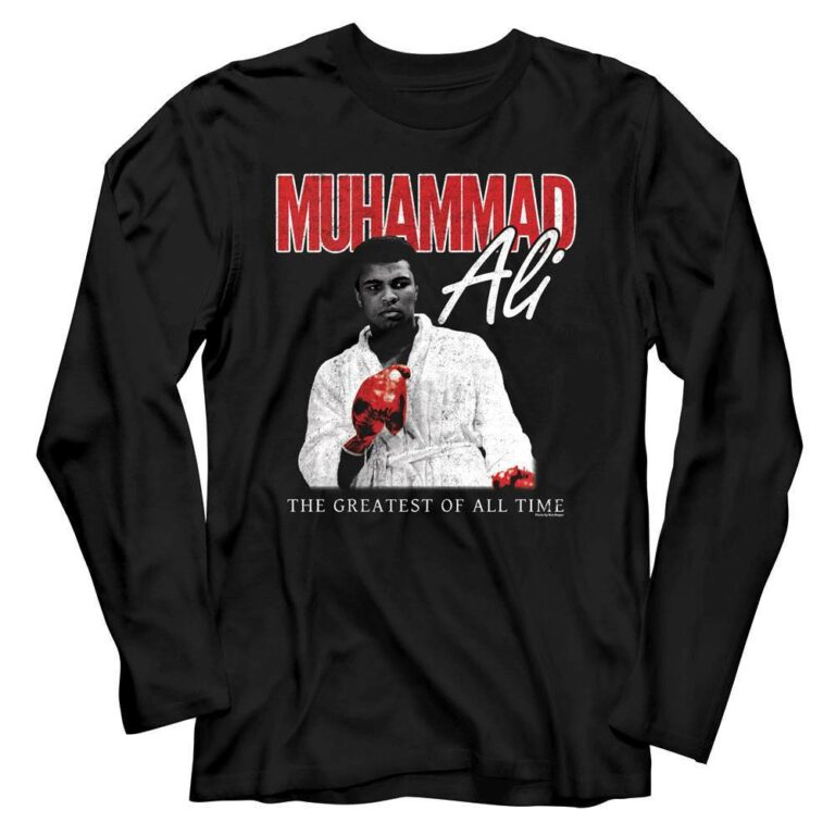 Muhammad Ali Robed & Ready Men’s Long Sleeve T Shirt