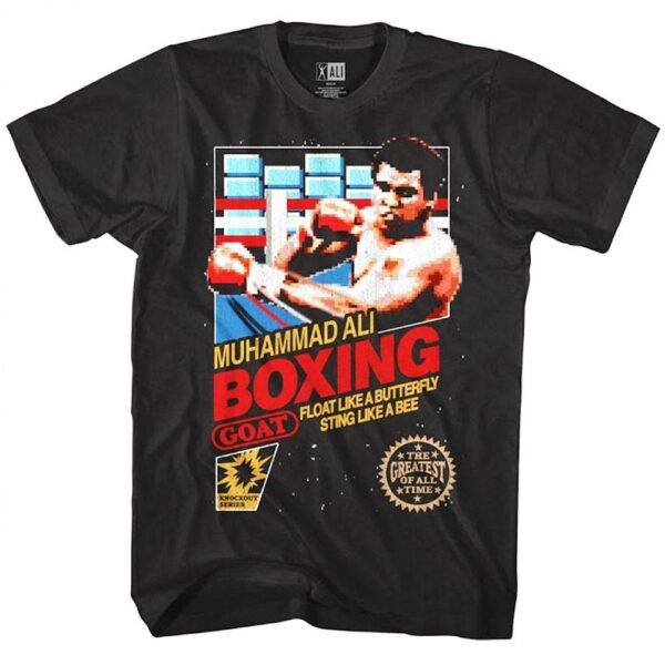 Muhammad Ali Boxing 8Bit Video Game Men’s T Shirt