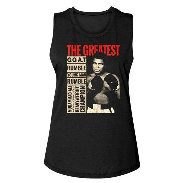 Muhammad Ali Japanese Boxing Champion Women’s Tank