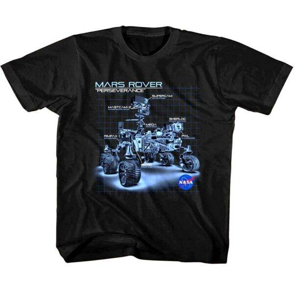 NASA Mars Exploration Rover Kids T Shirt