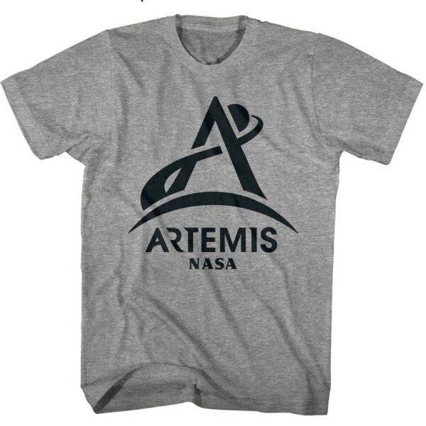 NASA Artemis Silhouette Logo Men’s T Shirt