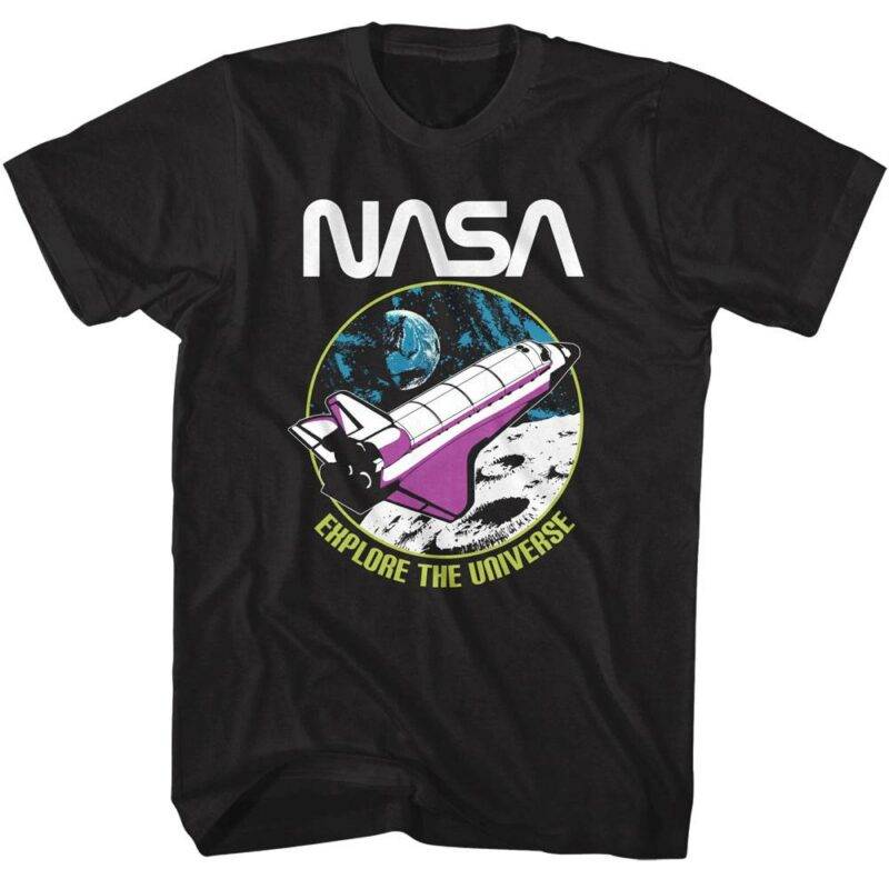 NASA Explore the Universe Men’s T Shirt