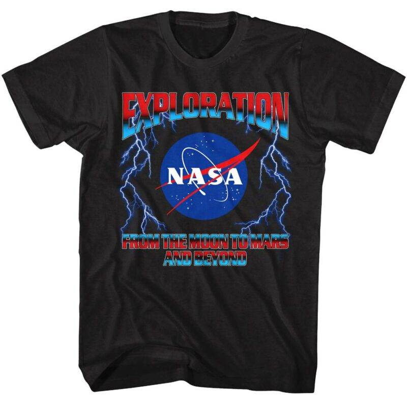 NASA From The Moon to Mars Men’s T Shirt