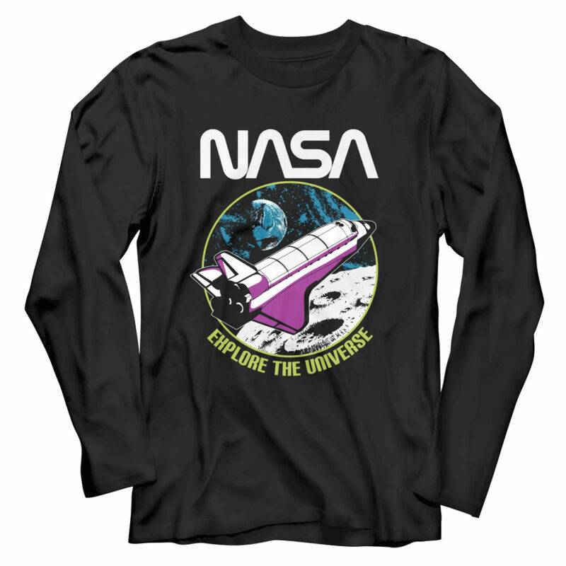 NASA Explore the Universe Men’s Long Sleeve T Shirt