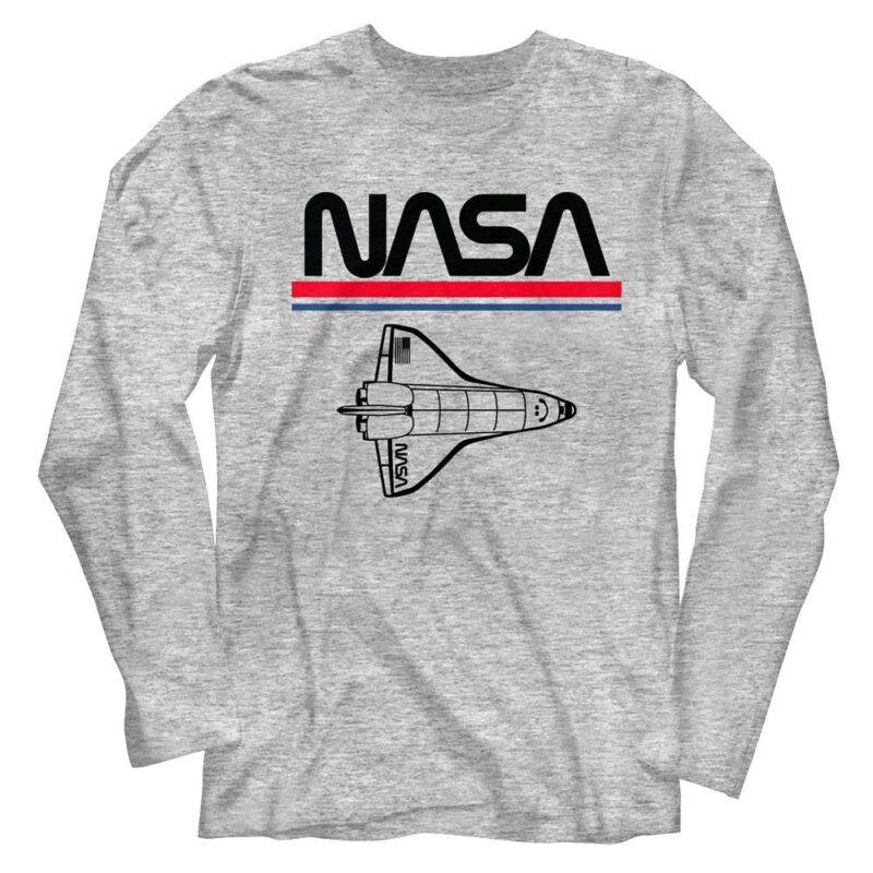 NASA Space Orbiter Men’s Long Sleeve T Shirt