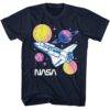 NASA Orbiter Pastel Planets Men’s T Shirt