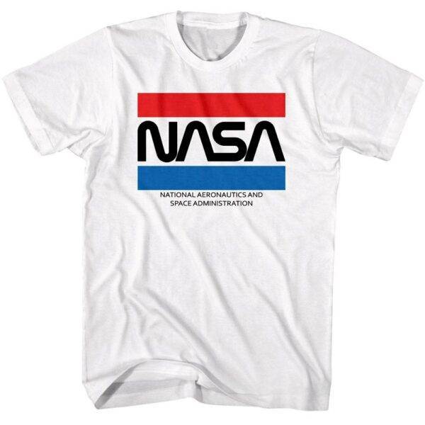 NASA Retro Logo National Aeronautics Men’s T Shirt