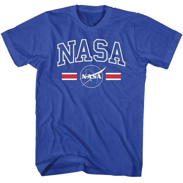 NASA Retro Stripes Men’s T Shirt