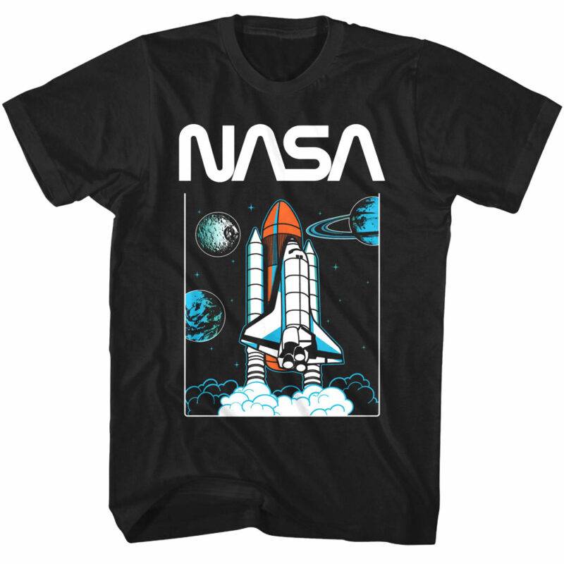 NASA Interplanetary Rocket Men’s T Shirt
