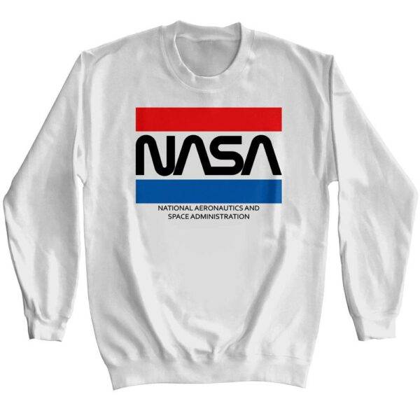 NASA Retro Logo National Aeronautics Sweater