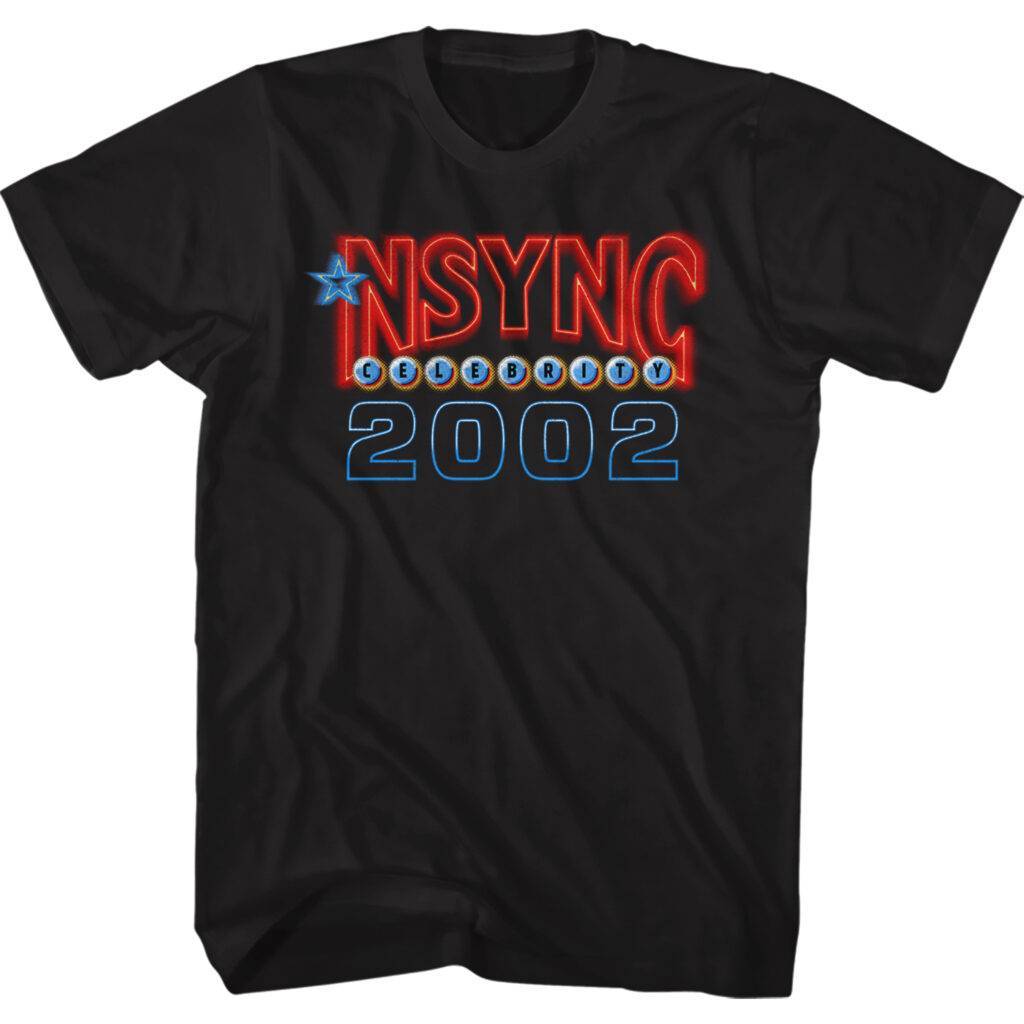 NSYNC Celebrity Final Tour 2002 Men’s T Shirt