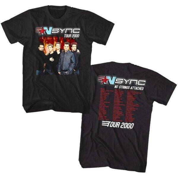 NSYNC No Strings Attached Tour 2000 T-Shirt