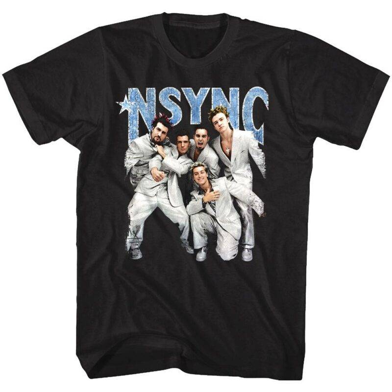 NSYNC Silver Suits T-Shirt