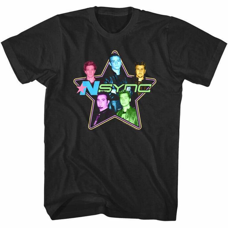 NSYNC Star Faces T-Shirt