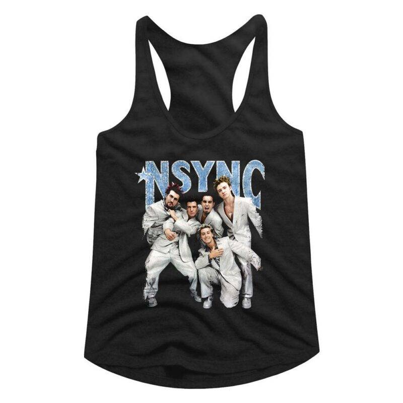 NSYNC Silver Suits Tank Top