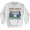 Great Smoky Mountains Sunset Sweatshirt White