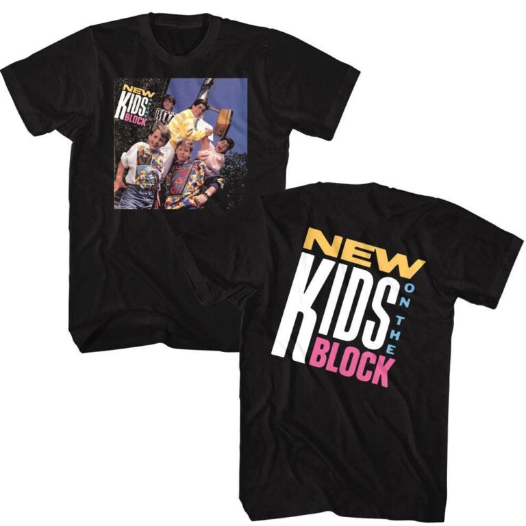 New Kids On The Block Debut Album T-Shirt