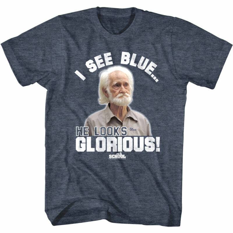 Old School I See Blue He Looks Glorious T-Shirt
