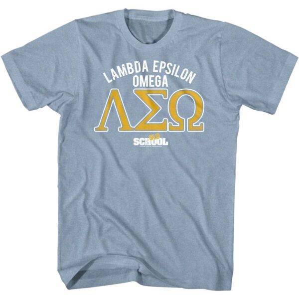 Old School Lambda Epsilon Omega Fraternity T-Shirt