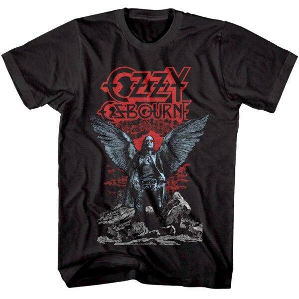 Ozzy Osbourne Dark Angel Men’s T Shirt