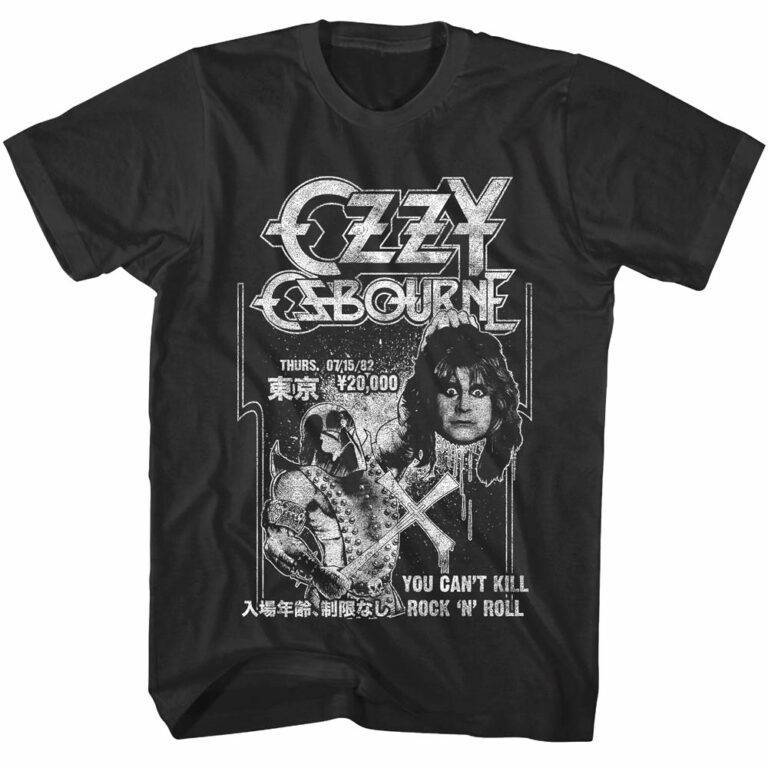 Ozzy Osbourne Executioner Japan 1982 Men’s T Shirt