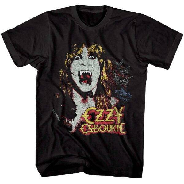 Ozzy Osbourne Bat Biter Men’s T Shirt