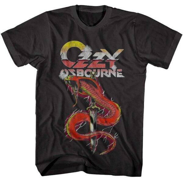 Ozzy Osbourne Cobra Dagger Men’s T Shirt