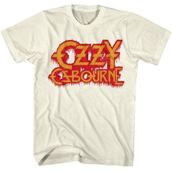 Ozzy Osbourne Bloody Logo Men’s T Shirt