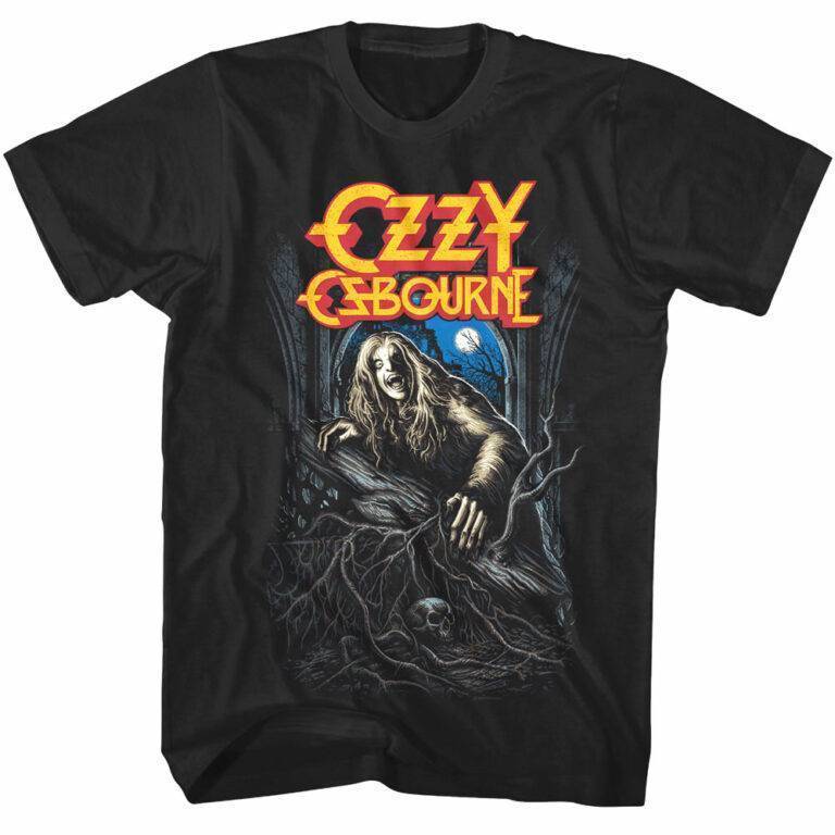 Ozzy Osbourne Bark at The Moon Men’s T Shirt