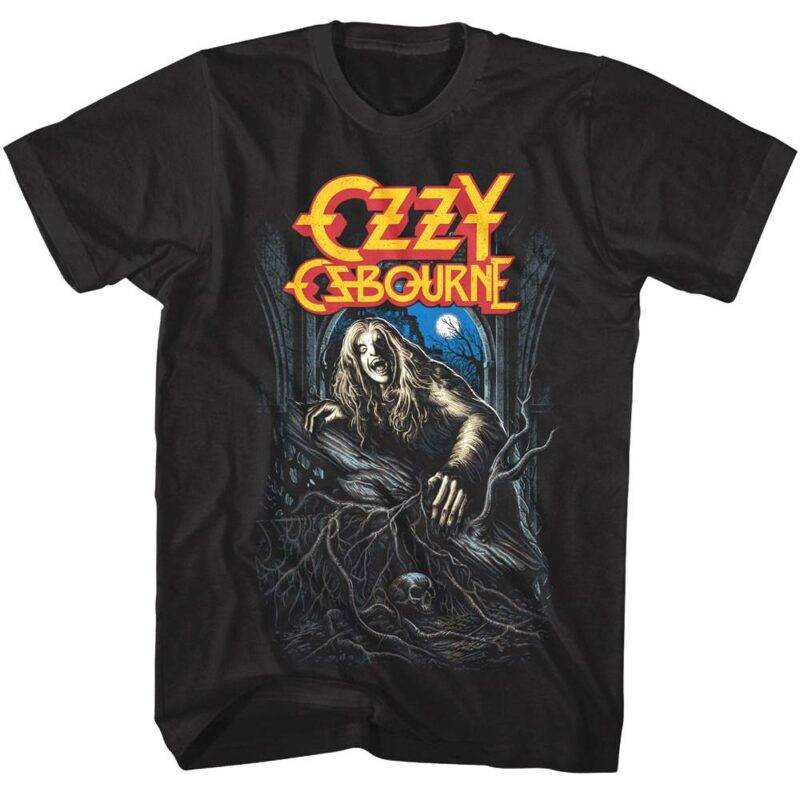 Ozzy Osbourne Bark at The Moon Men’s T Shirt