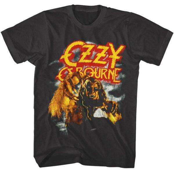 Ozzy Osbourne Bark at The Moon Werewolf Men’s T Shirt