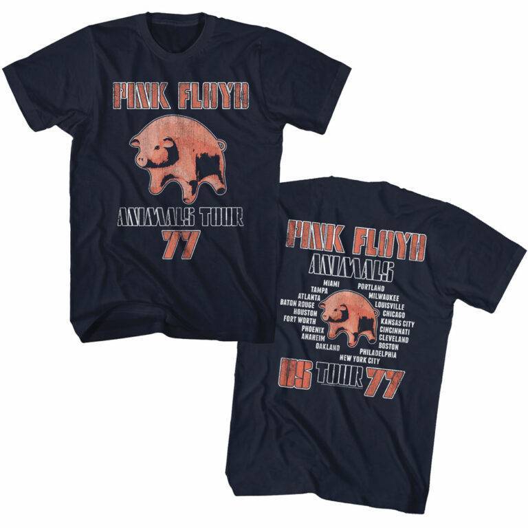 Pink Floyd Animals USA Tour 1977 Men’s T Shirt