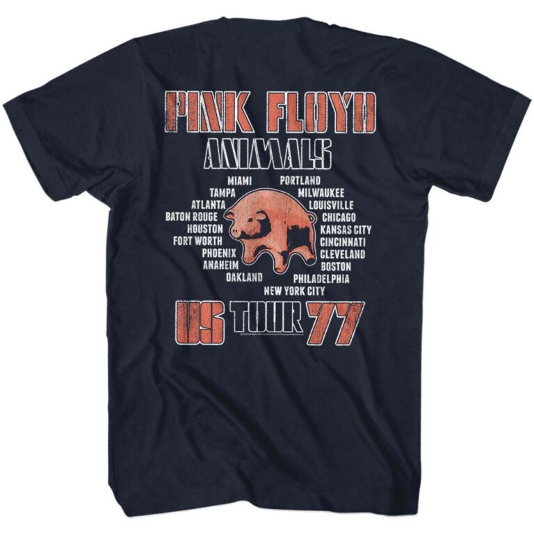 Pink Floyd Animals USA Tour 1977 Men’s T Shirt