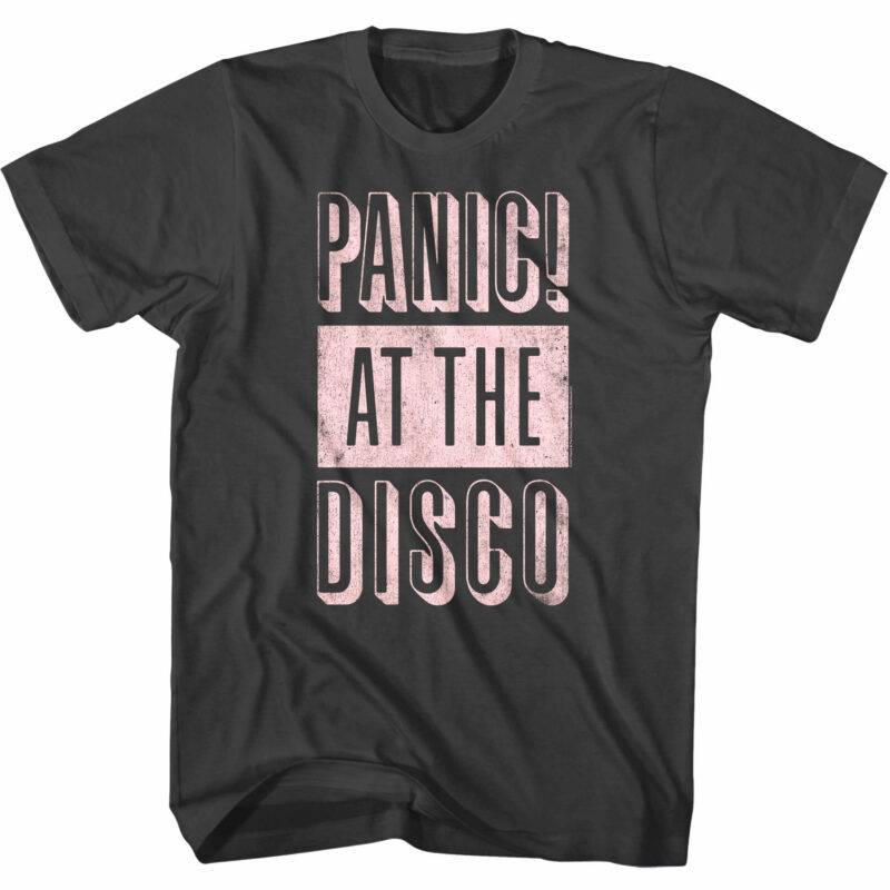 Panic At the Disco Vintage Logo Men’s T Shirt