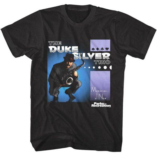 Parks and Recreation Duke Silver Memories of Now Men's T Shirt