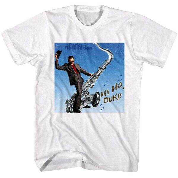 Parks and Recreation Hi Ho Duke Men's T Shirt