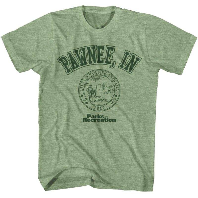 Parks and Recreation City of Pawnee Indiana Men's T Shirt