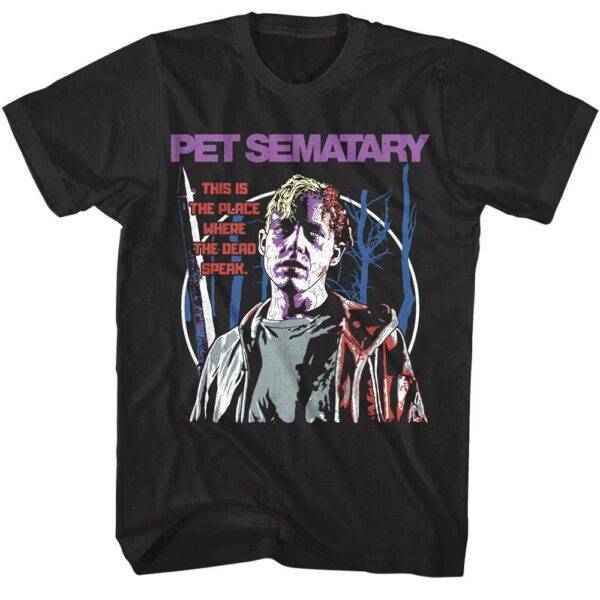 Pet Sematary Place Where the Dead Speak Men’s T Shirt