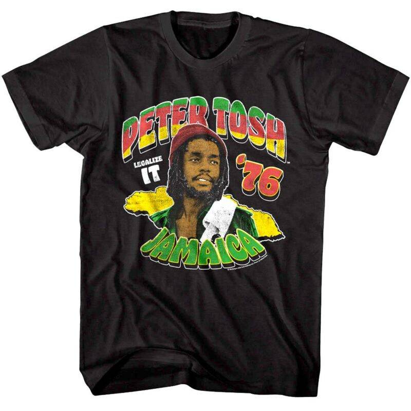 Peter Tosh Legalize It 76 Men’s T Shirt