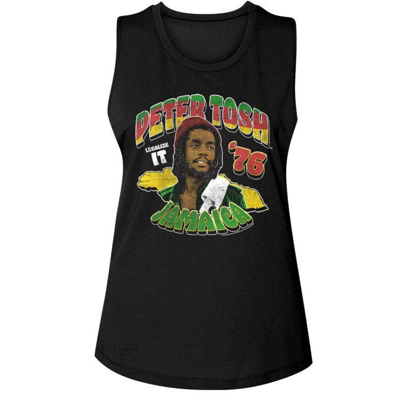 Peter Tosh Legalize It 76 Women’s Tank