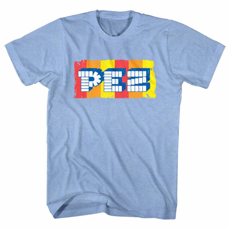 Pez Candy Vintage Logo Men’s Blue T Shirt