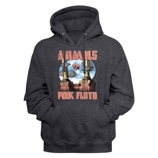 Pink Floyd Animals Floating Pig Hoodie