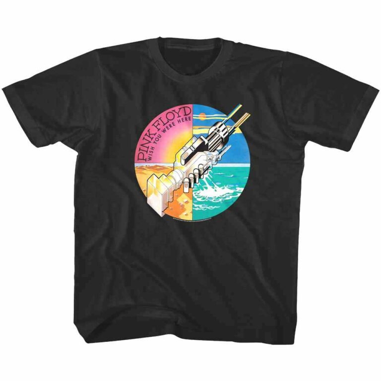 Pink Floyd Wish You Were Here Album Kids T Shirt