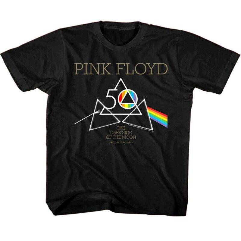 Pink Floyd DSOTM 50th Anniversary Kids T Shirt