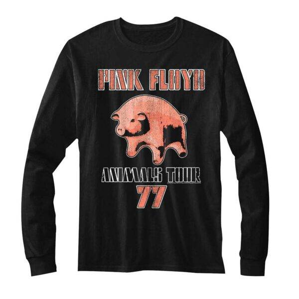 Pink Floyd Animals Tour 77 Long Sleeve Shirt