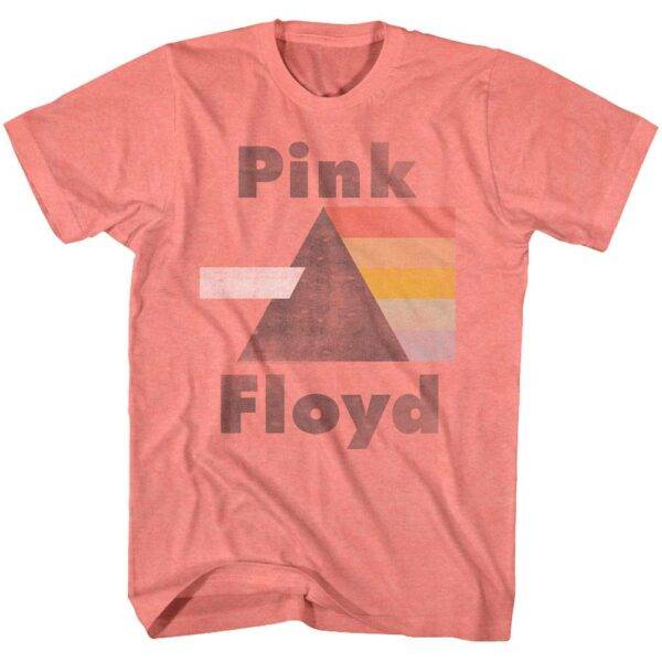 Pink Floyd Faded DSOTM Prism Men’s T Shirt