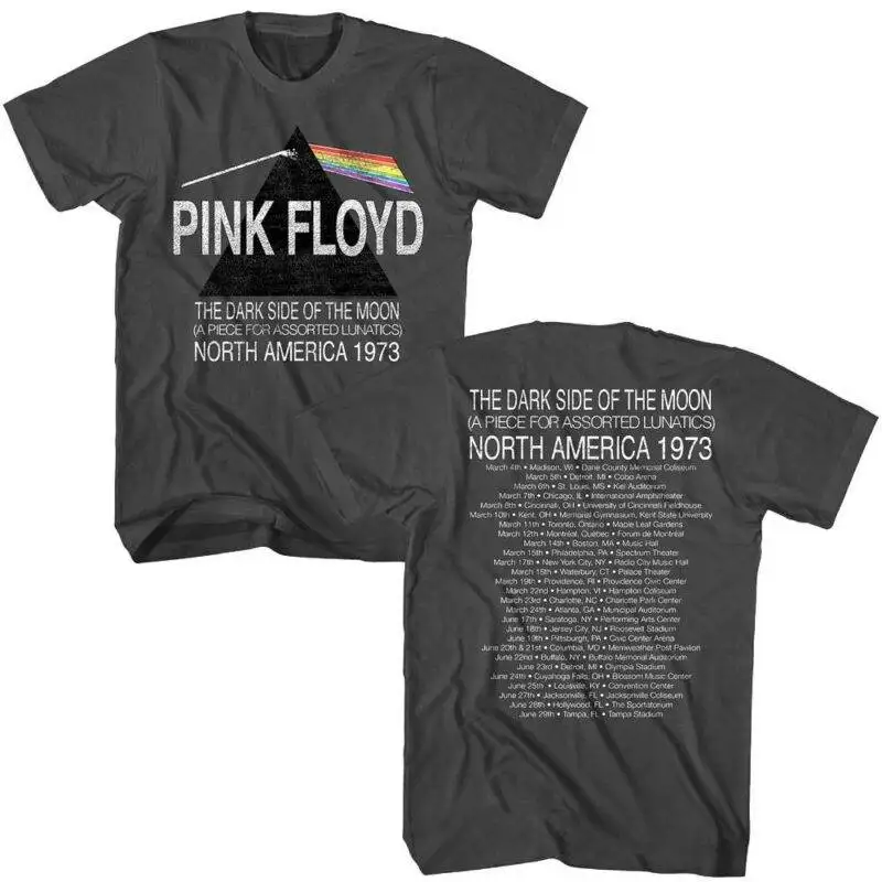 Pink Floyd DSOTM North America Tour 73 Men’s T Shirt