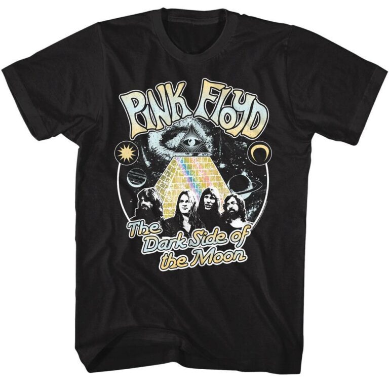 Pink Floyd DSOTM Space Pyramid Men's T-shirt