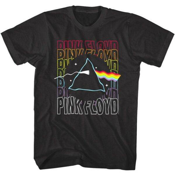 Pink Floyd Wavy Prism Men’s T Shirt