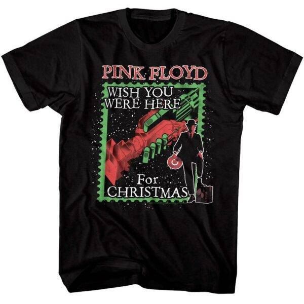 Pink Floyd Wish You Were Here for Christmas Men’s T Shirt